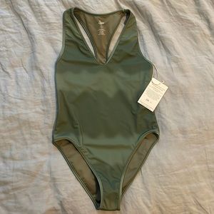 Abysse Zale One Piece Swim Suit in Canyon, Size Large